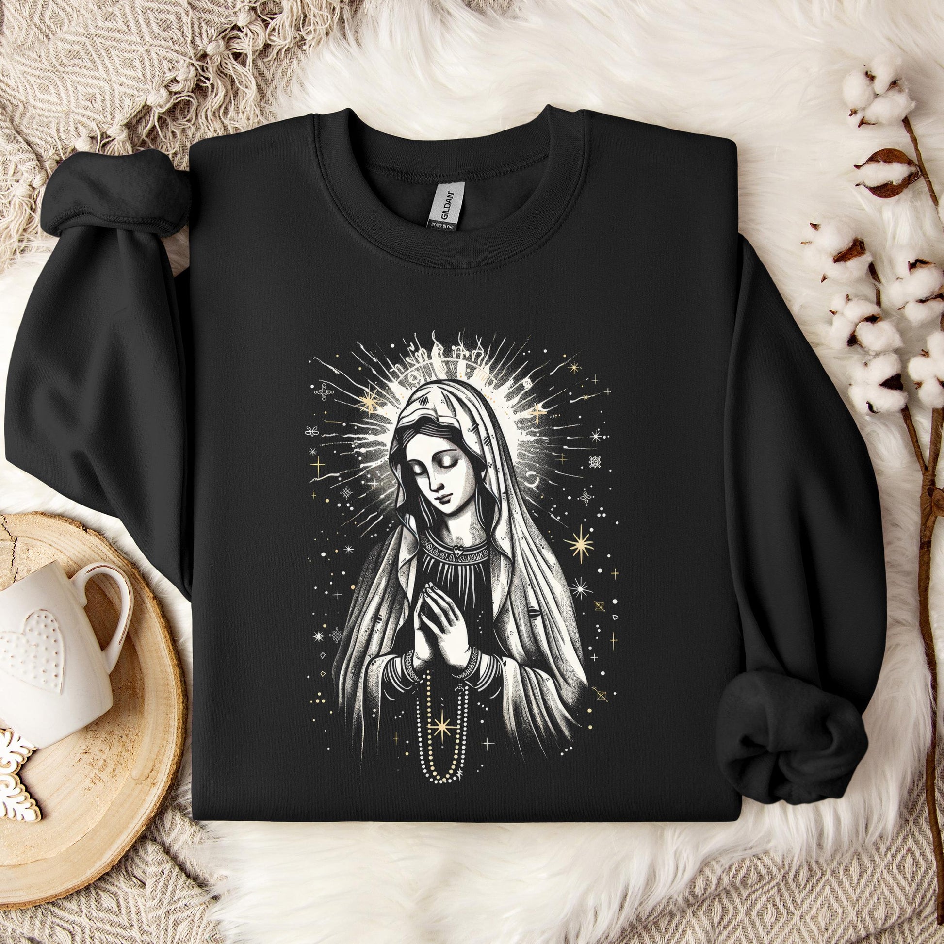 The Holy Virgin Mary 96 Sweatshirt