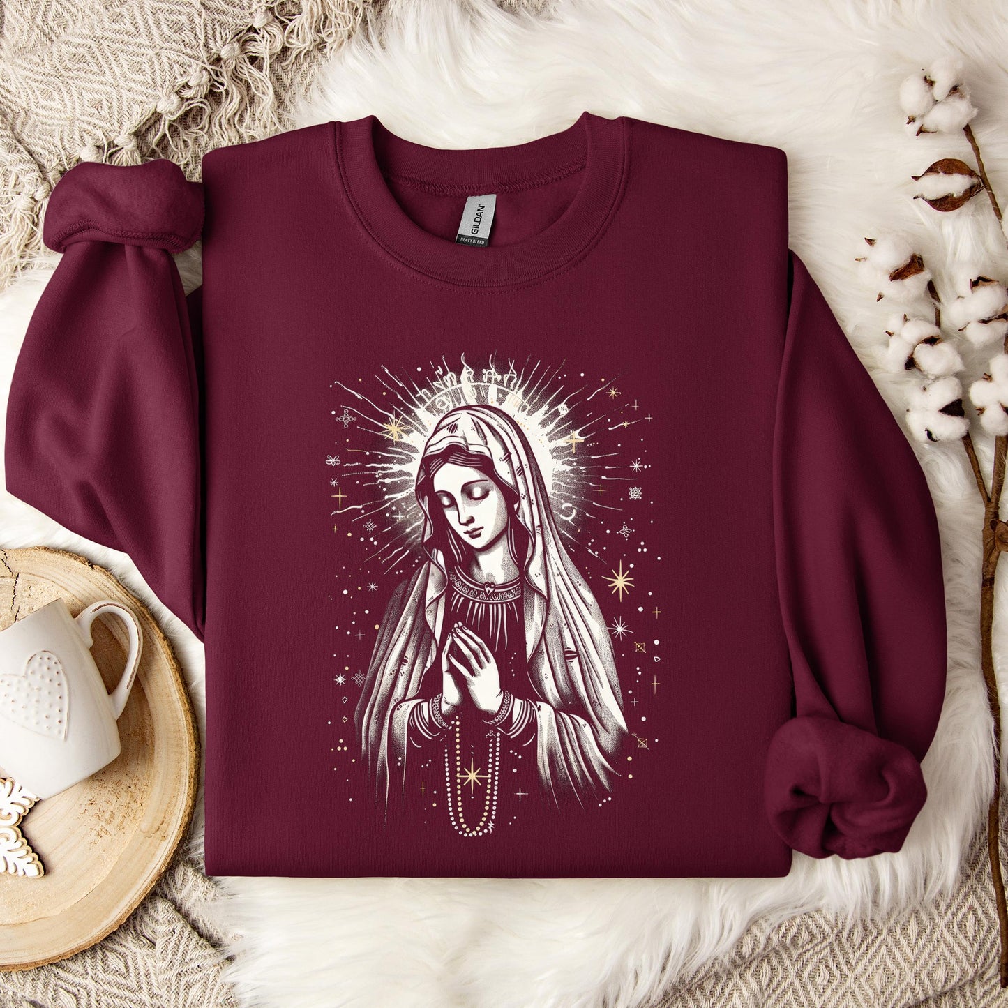 The Holy Virgin Mary 96 Sweatshirt