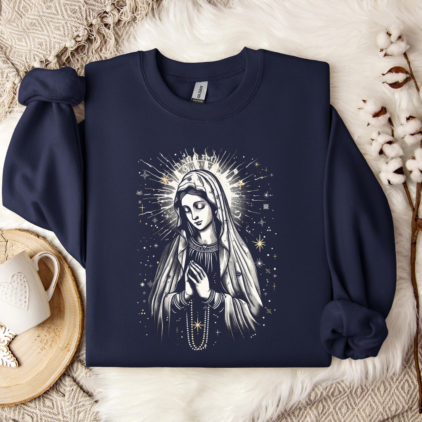 The Holy Virgin Mary 96 Sweatshirt