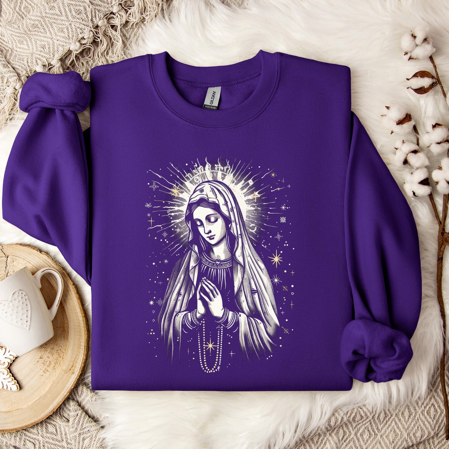 The Holy Virgin Mary 96 Sweatshirt