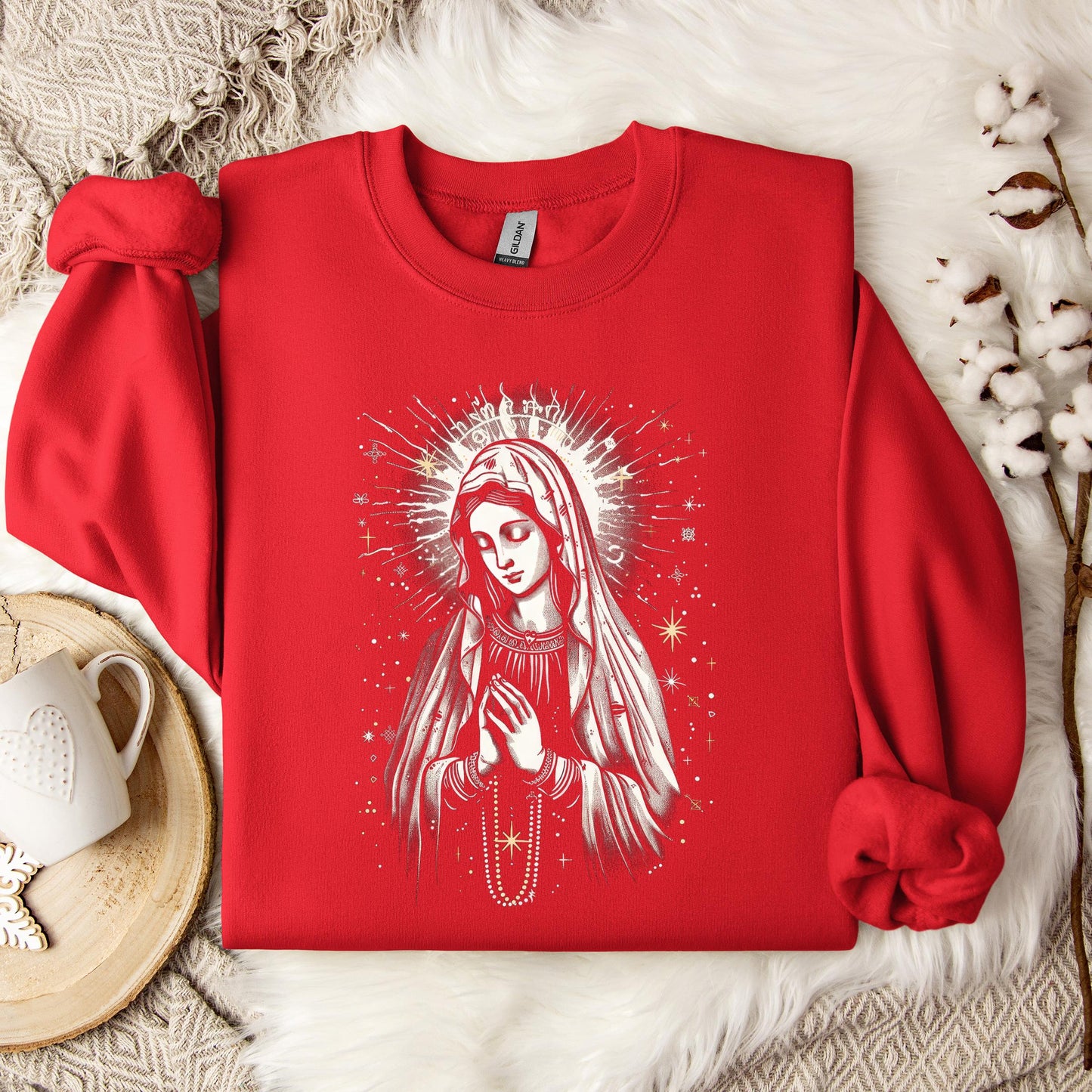 The Holy Virgin Mary 96 Sweatshirt
