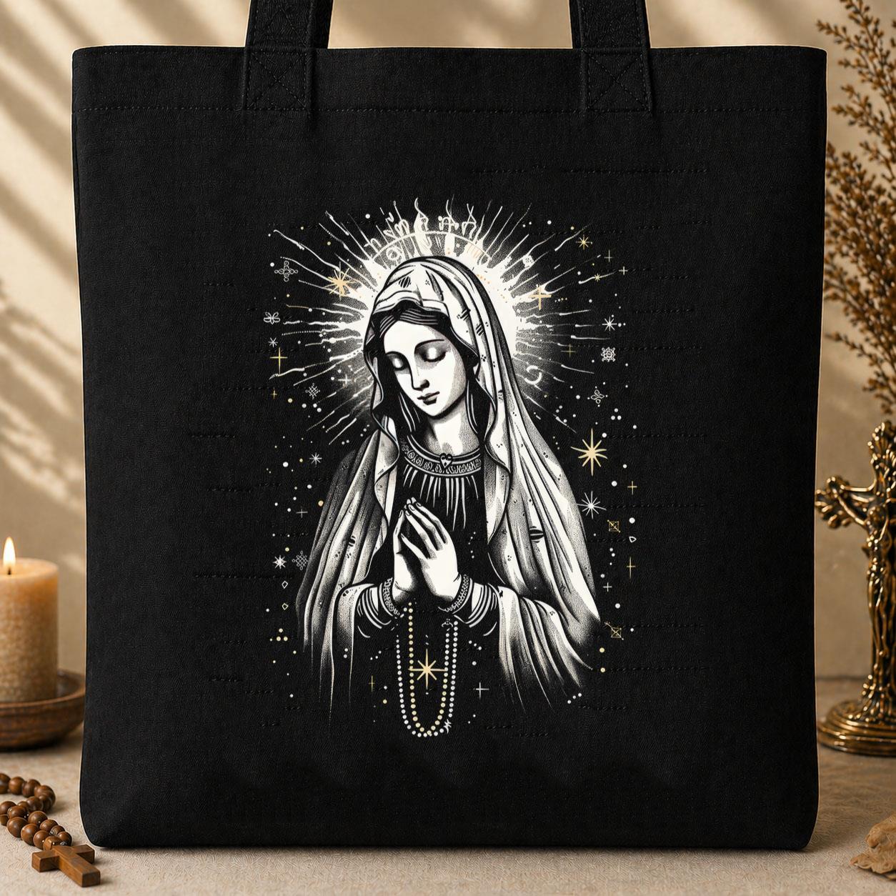 The Holy Virgin Mary 96 Tote Bag