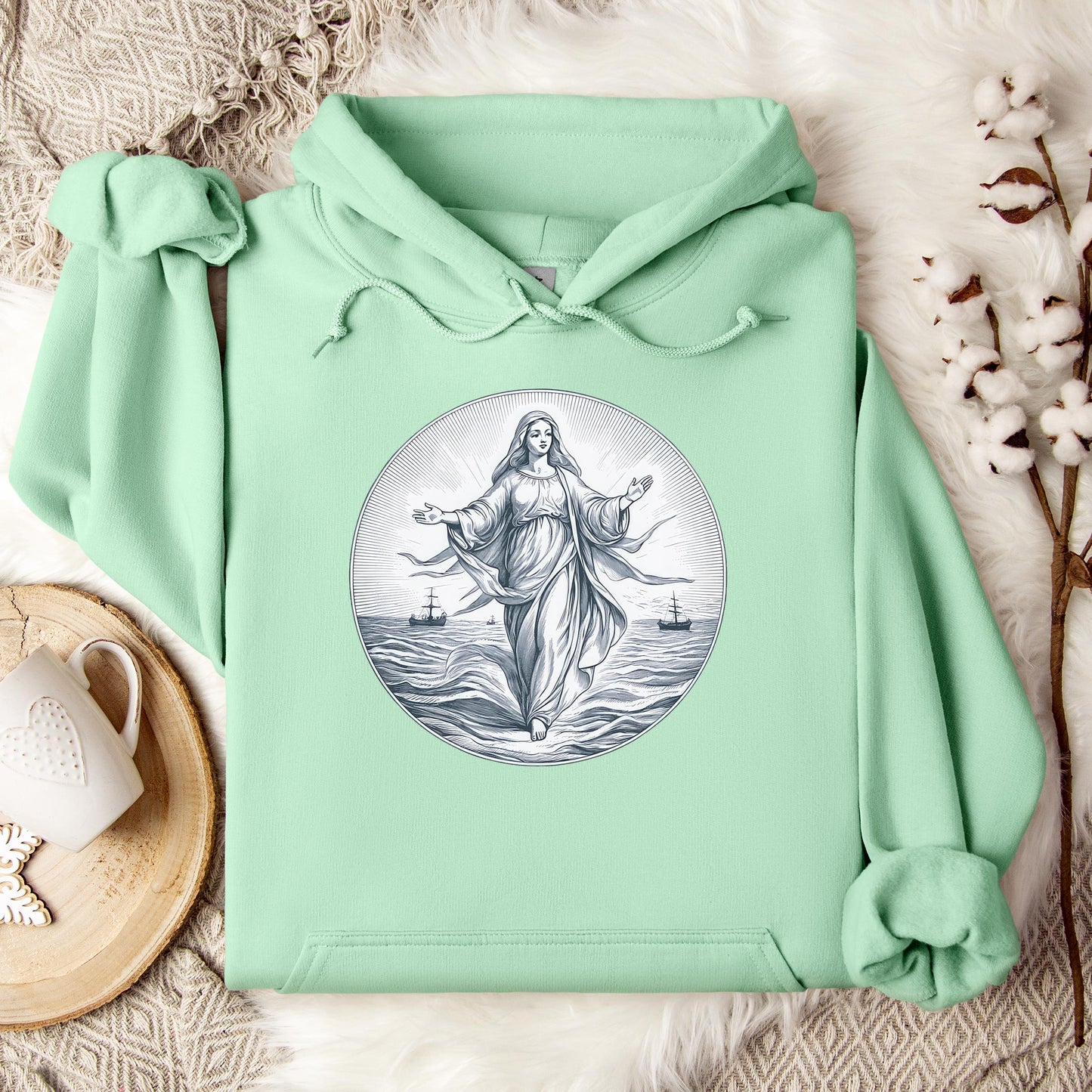 The Holy Virgin Mary 99 Hoodie