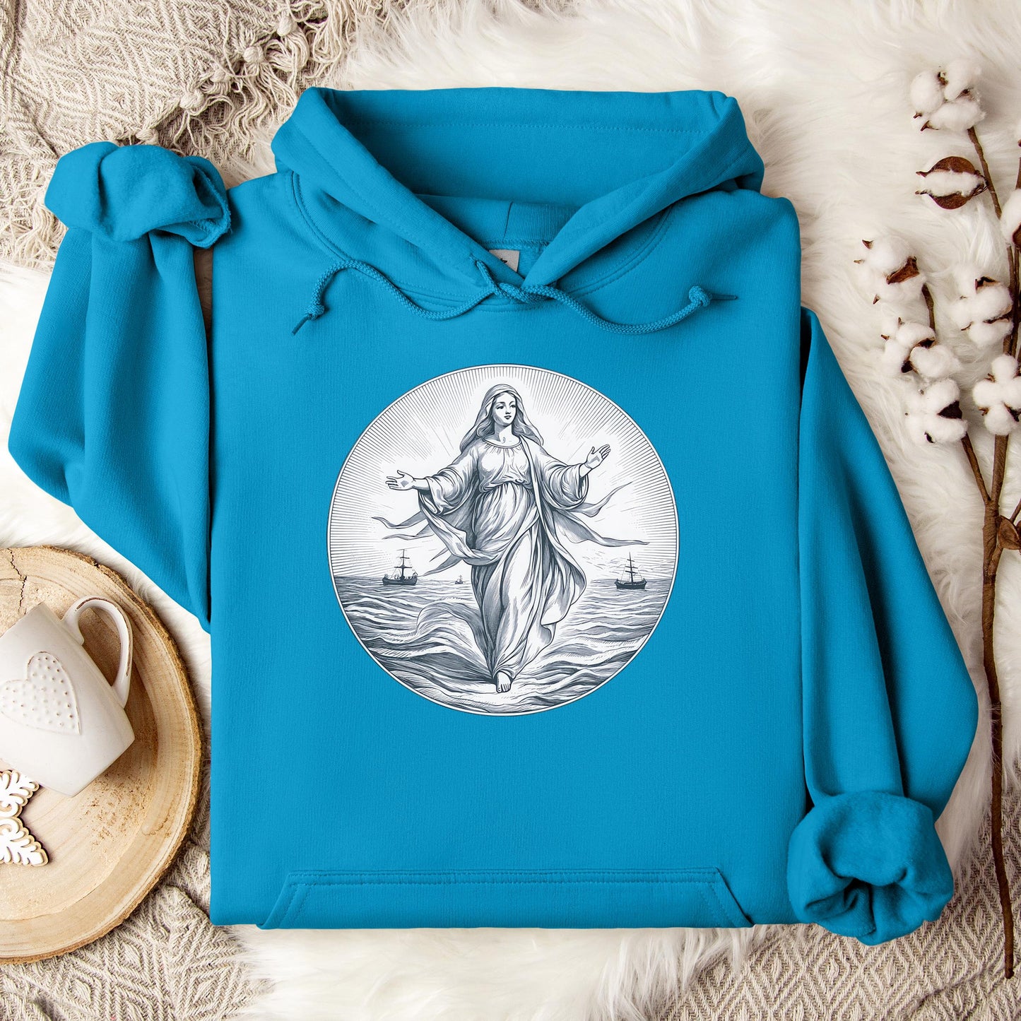 The Holy Virgin Mary 99 Hoodie