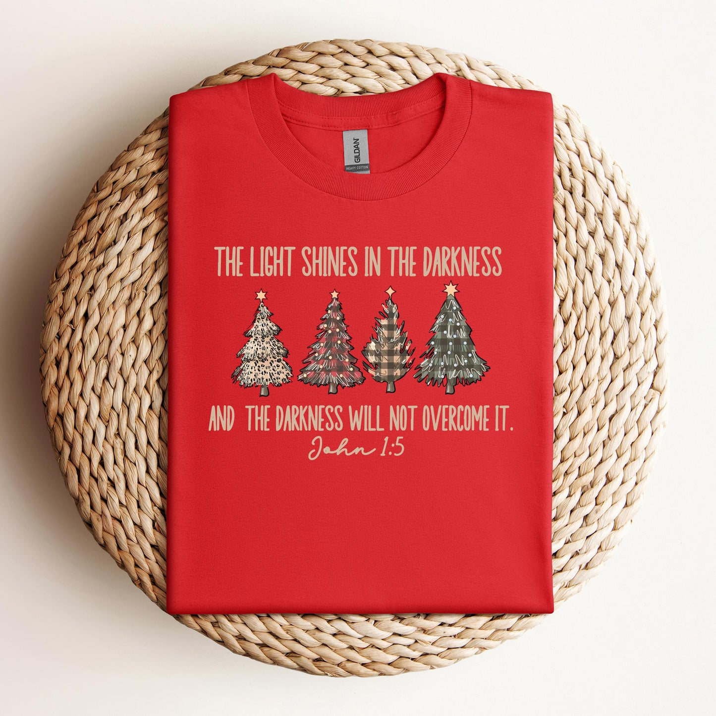 The Light Shines In The Darkness And The Darkness Will Not Overcome It John 1.5