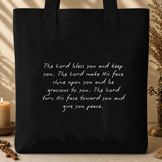The Lord Bless You And Keep You Tote Bag