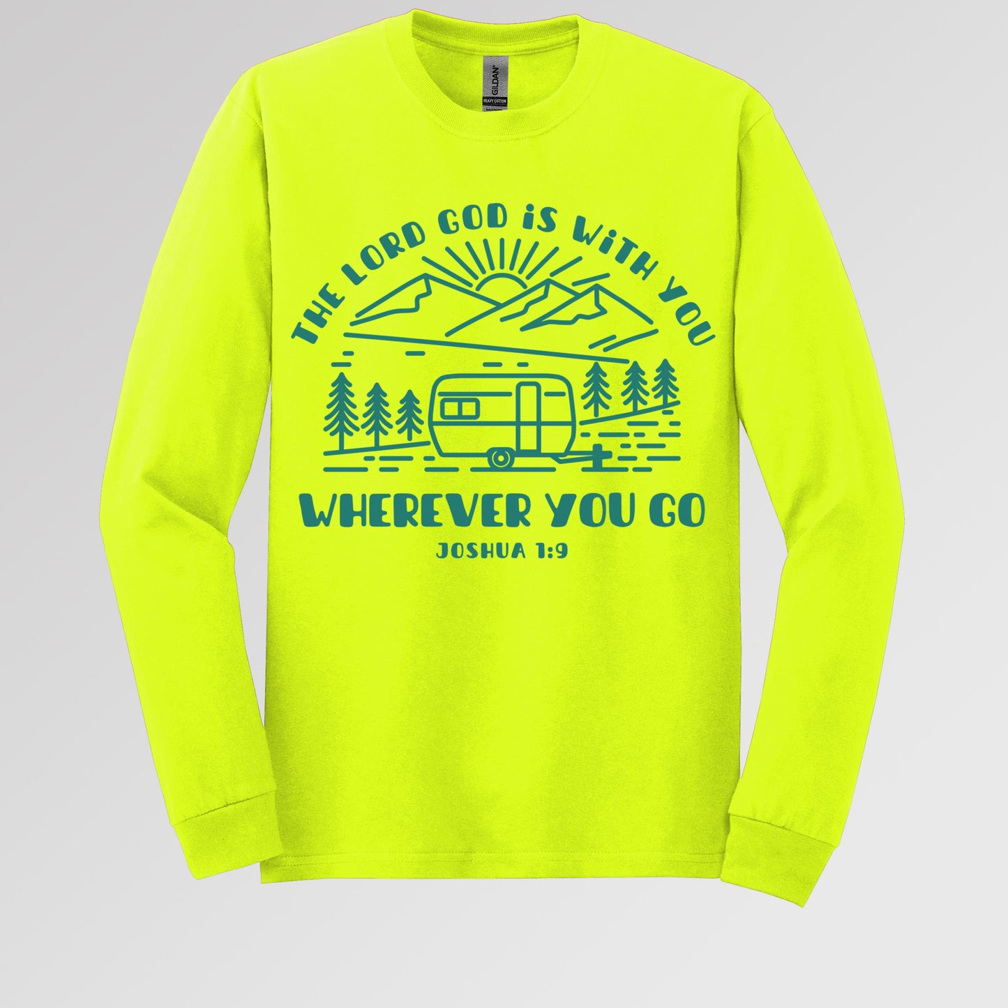 The Lord God Is With You Wherever You Go Joshua 1.9 01