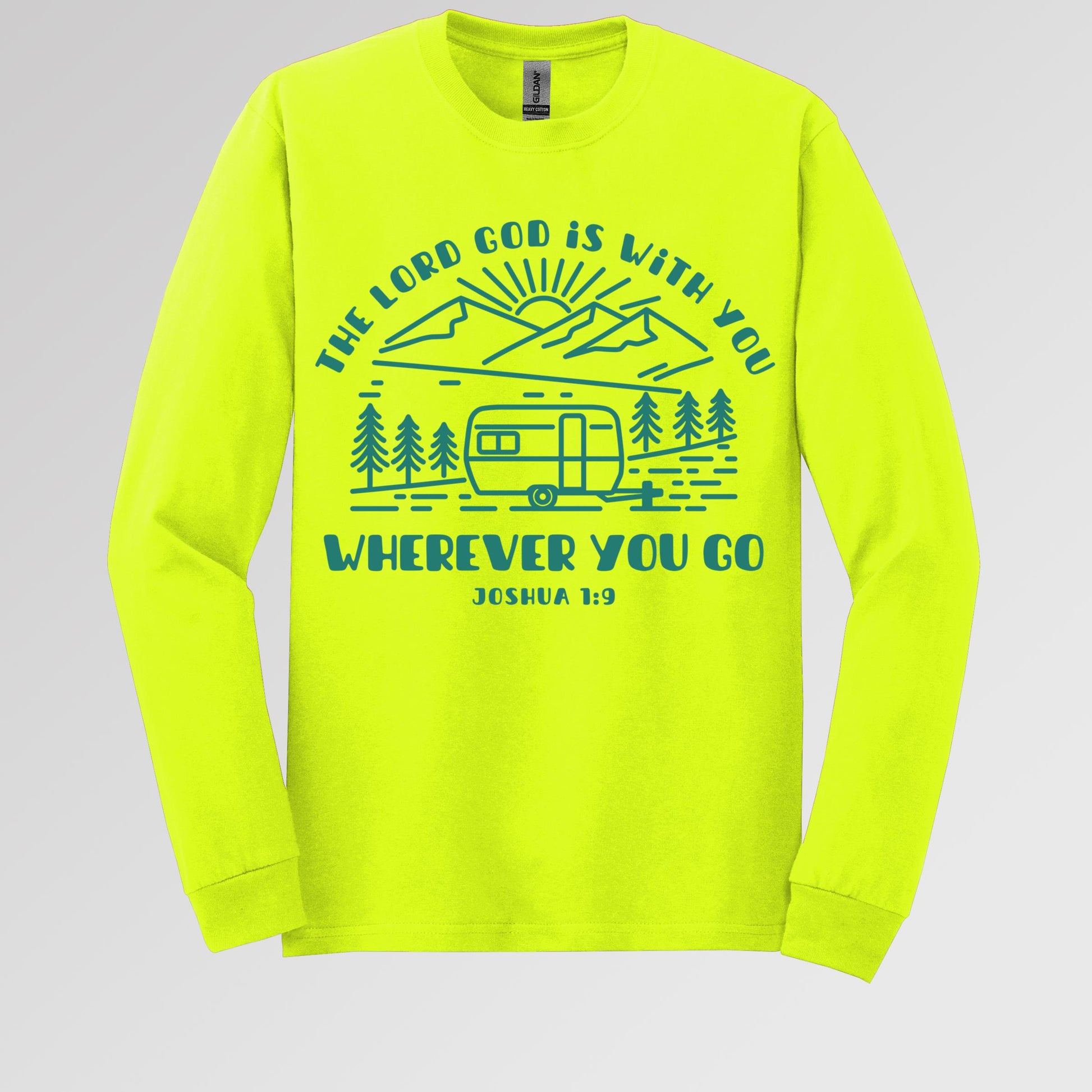 The Lord God Is With You Wherever You Go Joshua 1.9 01