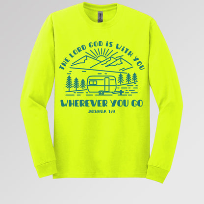 The Lord God Is With You Wherever You Go Joshua 1.9 01