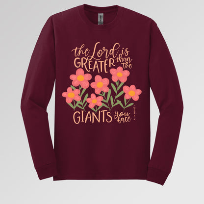 The Lord Is Greater Than The Giants You Face 1 John 4.4