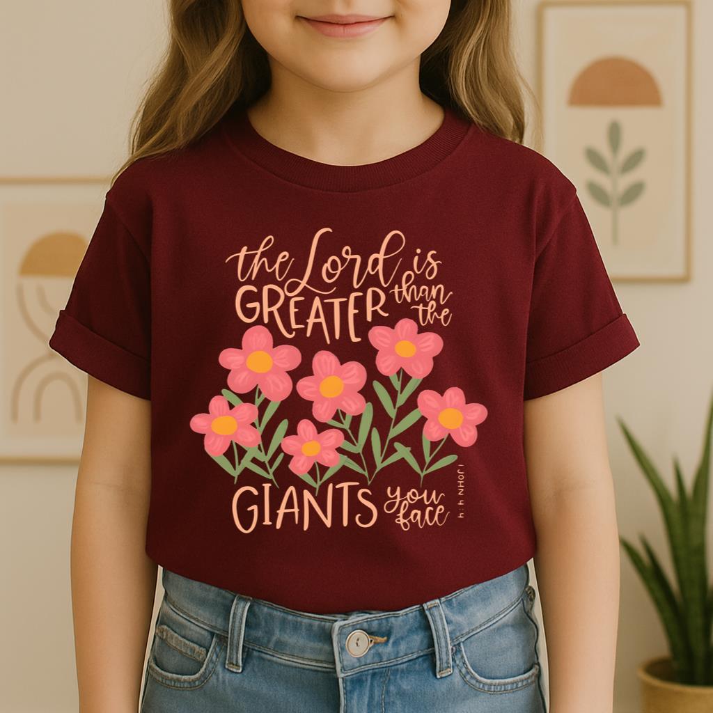 The Lord Is Greater Than The Giants You Face 1 John 4.4