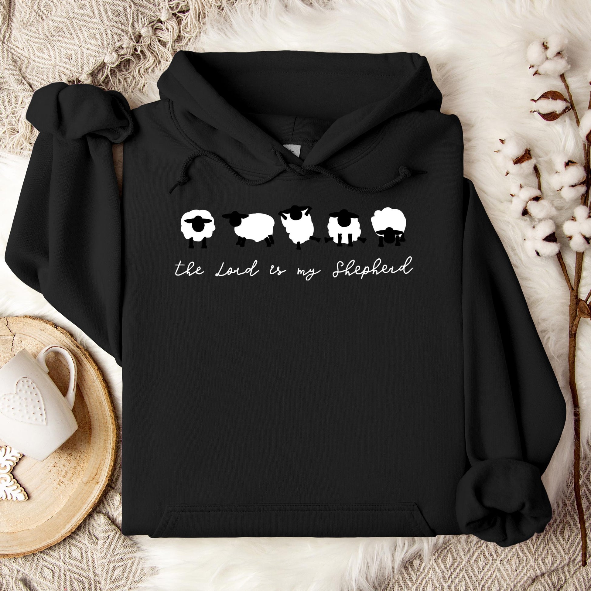 The Lord Is My Shepherd 01 Hoodie
