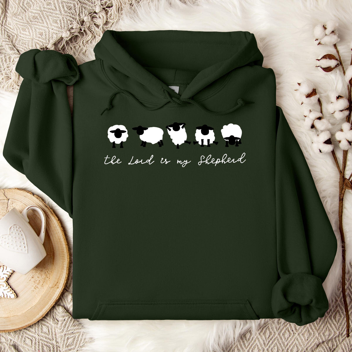 The Lord Is My Shepherd 01 Hoodie