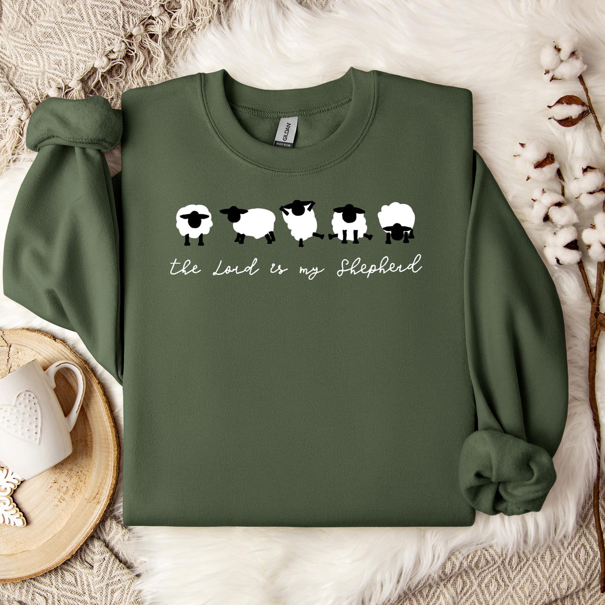 The Lord Is My Shepherd 01 Sweatshirt