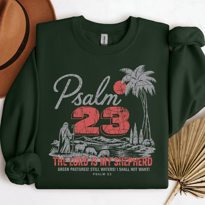 The Lord Is My Shepherd Green Pastures Still Waters I Shall Not Want Psalm 23 01