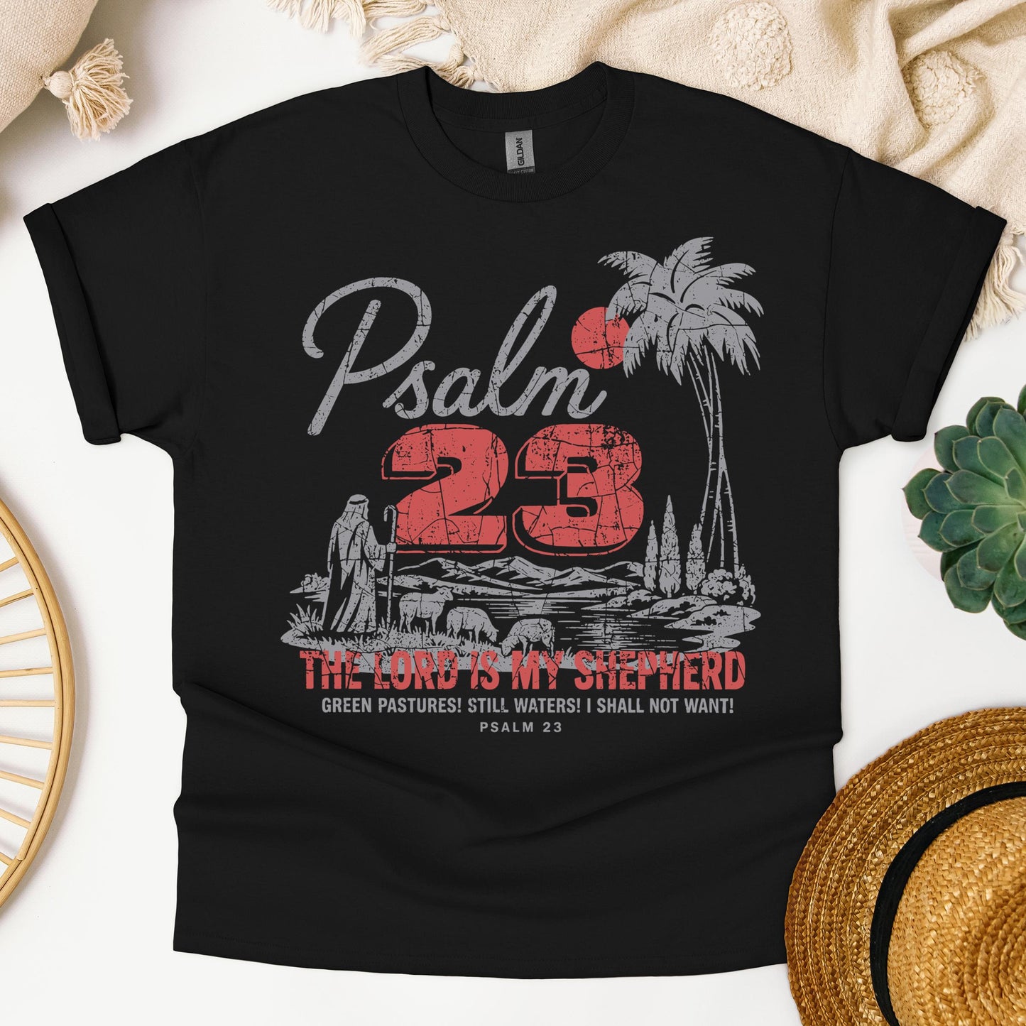 The Lord Is My Shepherd Green Pastures Still Waters I Shall Not Want Psalm 23 01