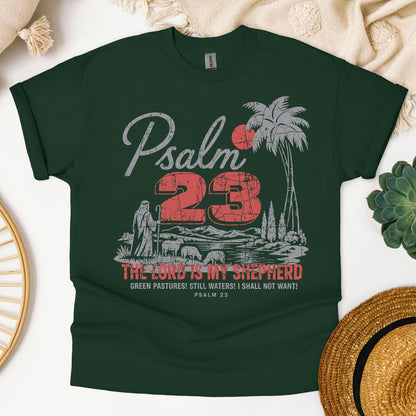 The Lord Is My Shepherd Green Pastures Still Waters I Shall Not Want Psalm 23 01