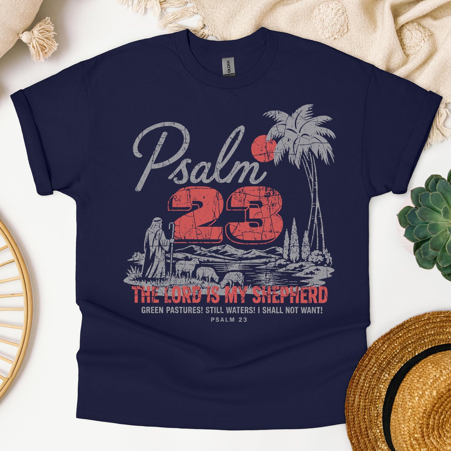 The Lord Is My Shepherd Green Pastures Still Waters I Shall Not Want Psalm 23 01