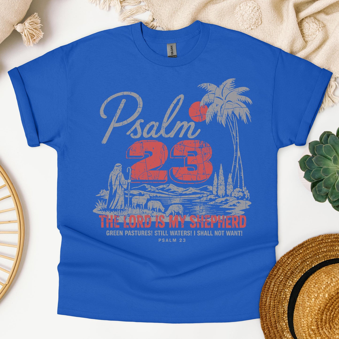 The Lord Is My Shepherd Green Pastures Still Waters I Shall Not Want Psalm 23 01