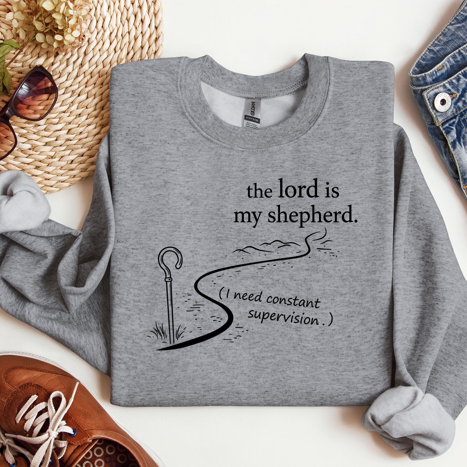The Lord Is My Shepherd I Need Constant Supervision 02