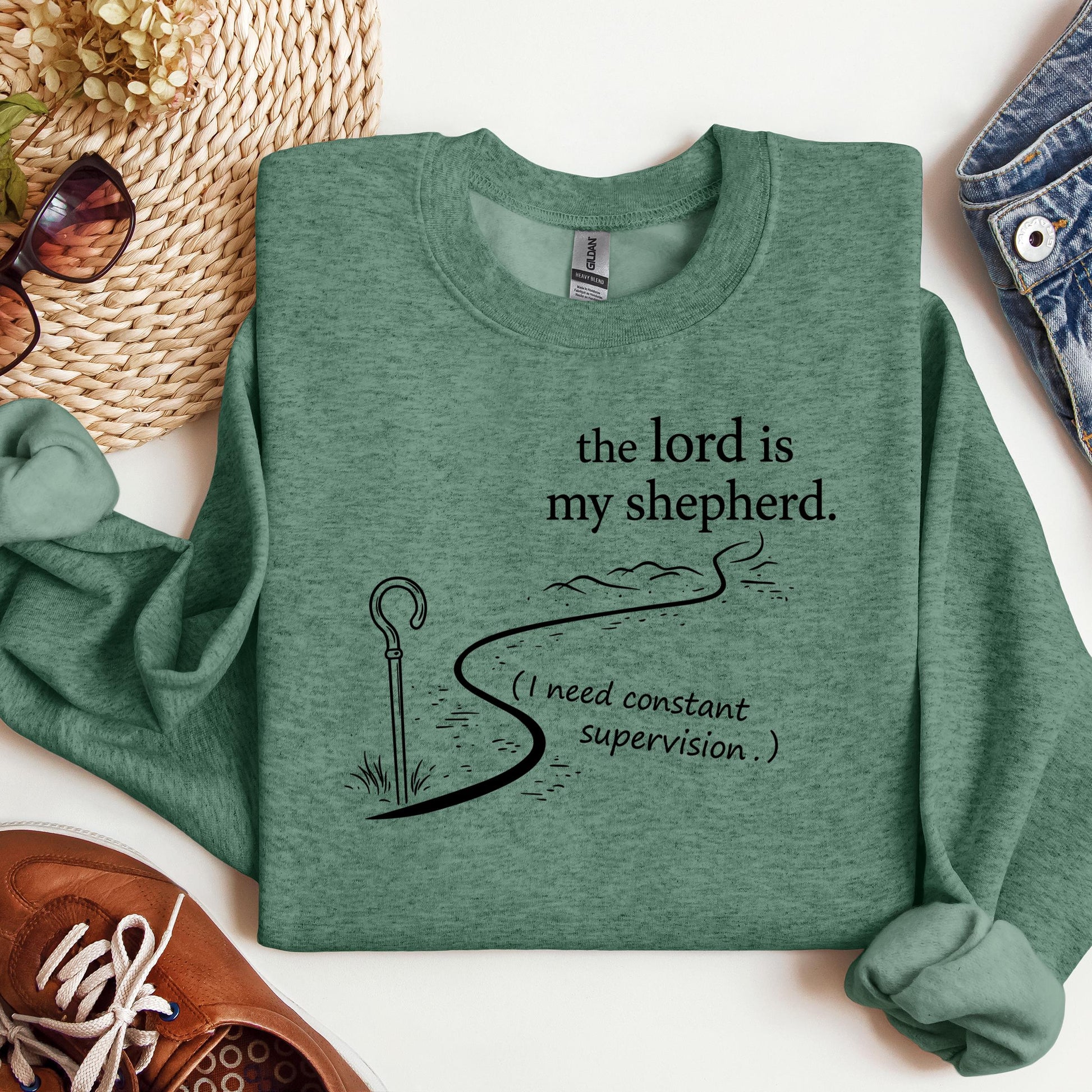 The Lord Is My Shepherd I Need Constant Supervision 02