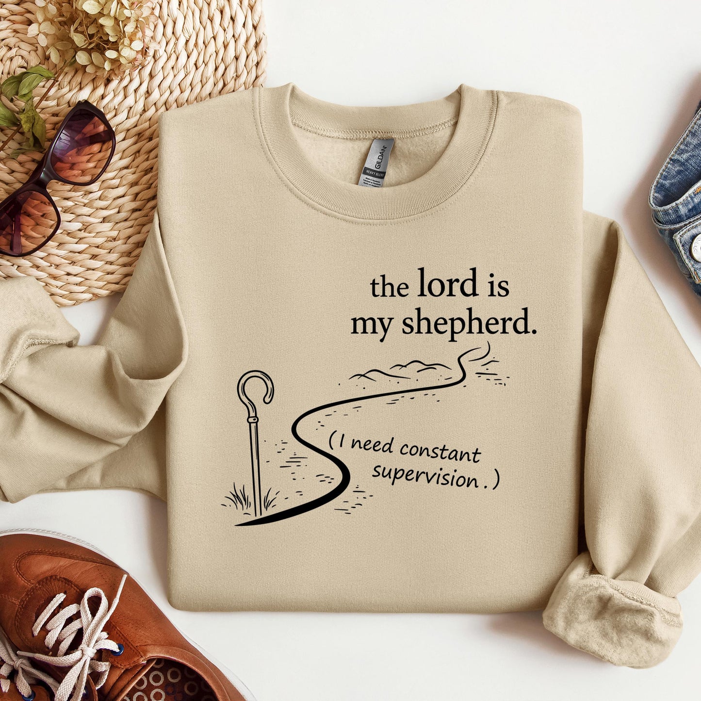 The Lord Is My Shepherd I Need Constant Supervision 02