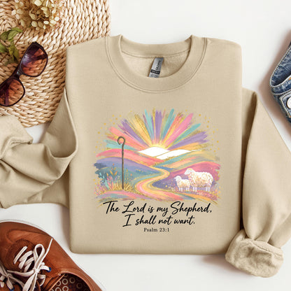 The Lord Is My Shepherd I Shall Not Want Psalm 23.1 01