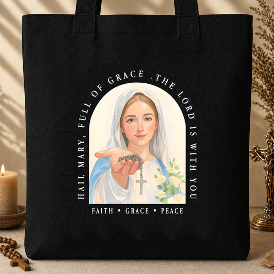 The Lord Is With You Tote Bag