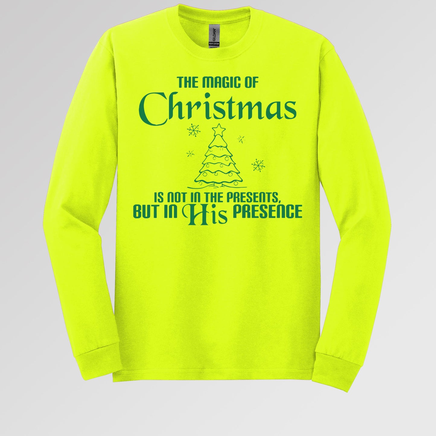 The Magic Of Christmas Is Not In The Presents But In His Presence