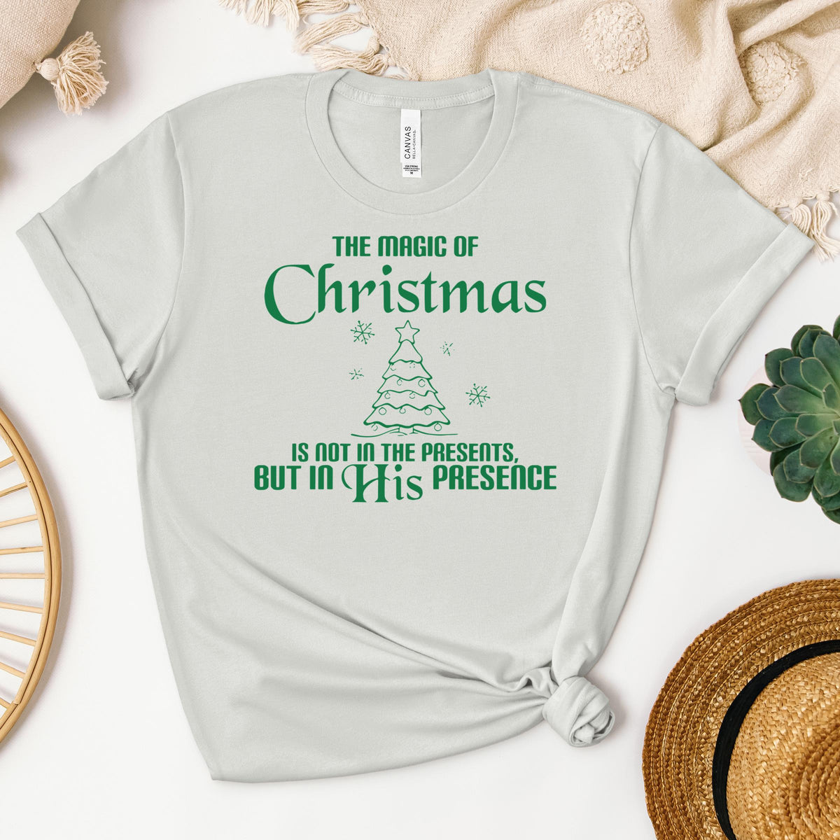 The Magic Of Christmas Is Not In The Presents But In His Presence