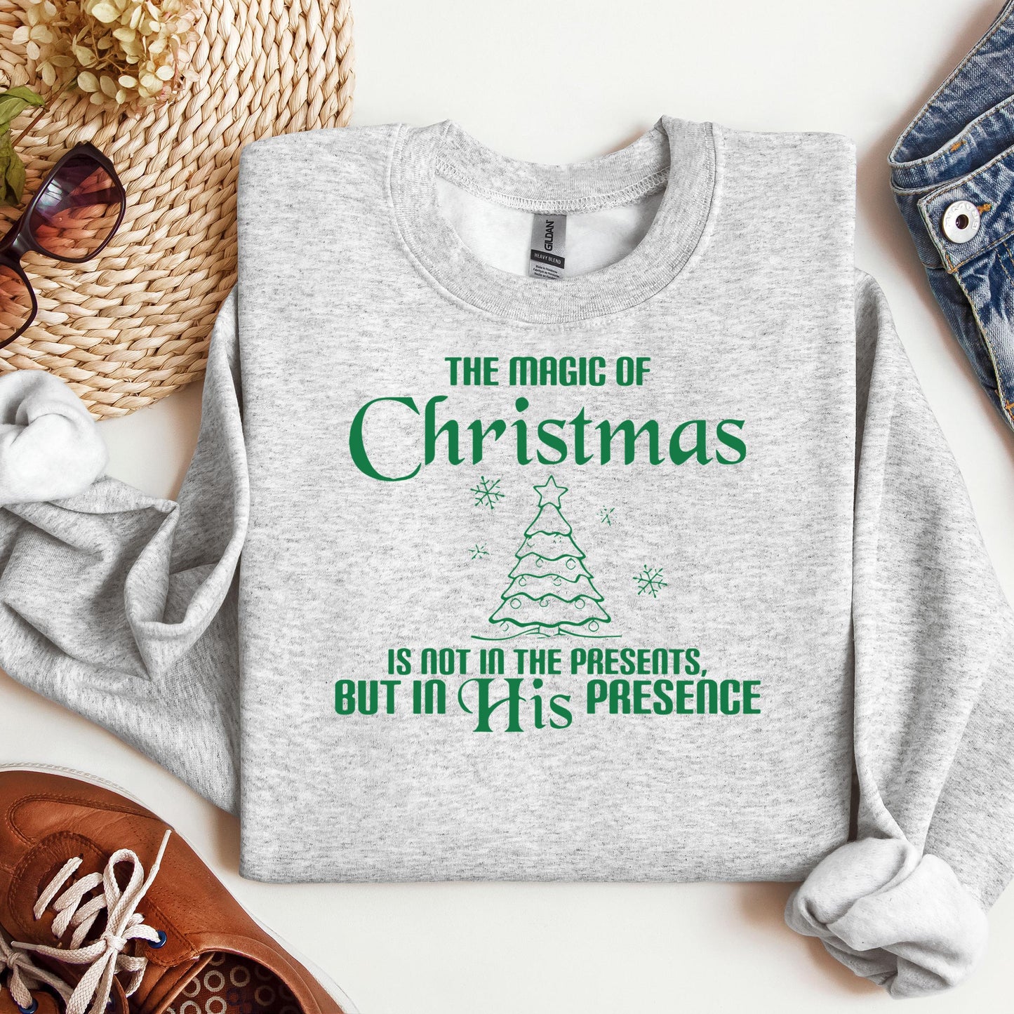 The Magic Of Christmas Is Not In The Presents But In His Presence