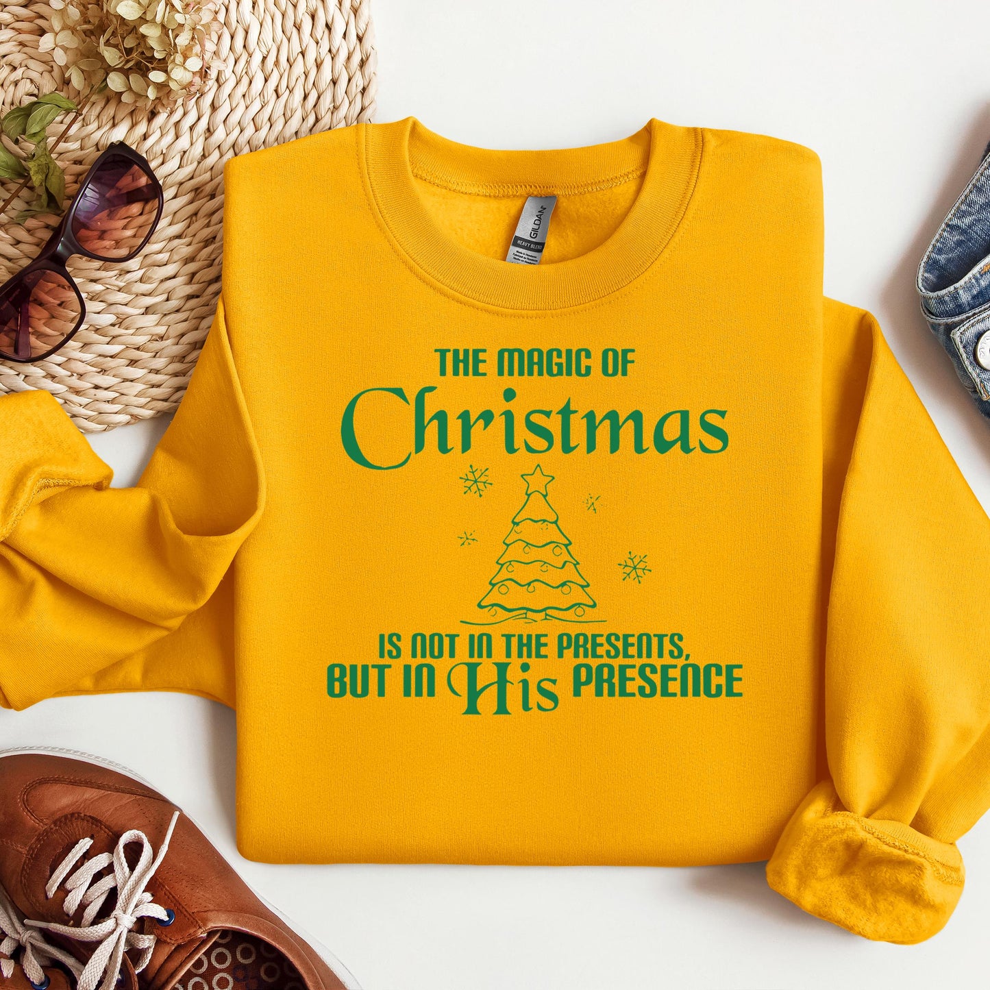 The Magic Of Christmas Is Not In The Presents But In His Presence