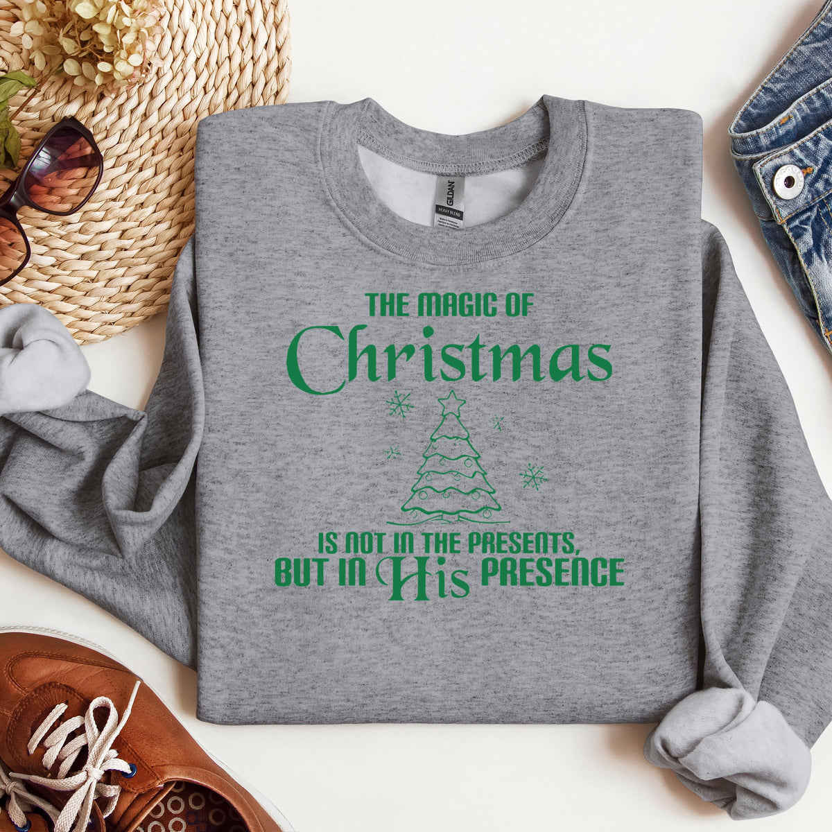 The Magic Of Christmas Is Not In The Presents But In His Presence