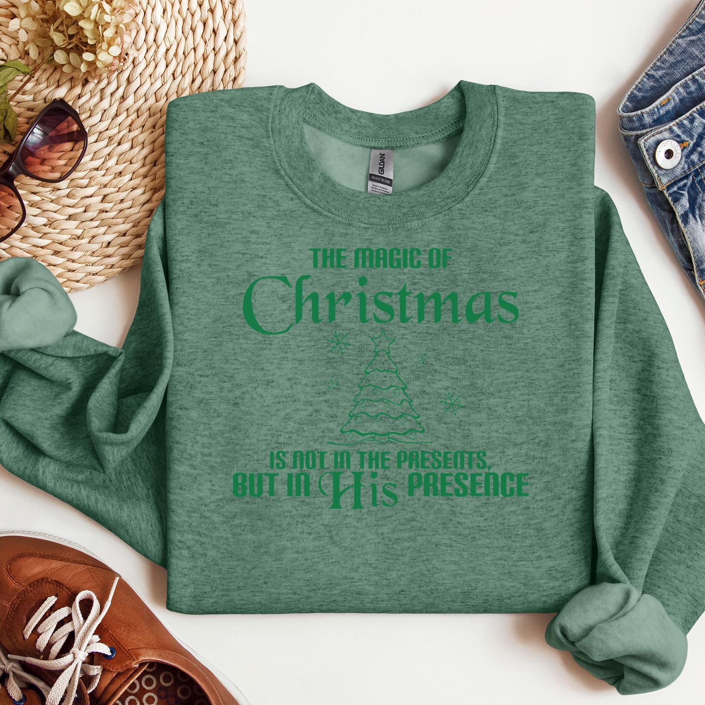 The Magic Of Christmas Is Not In The Presents But In His Presence