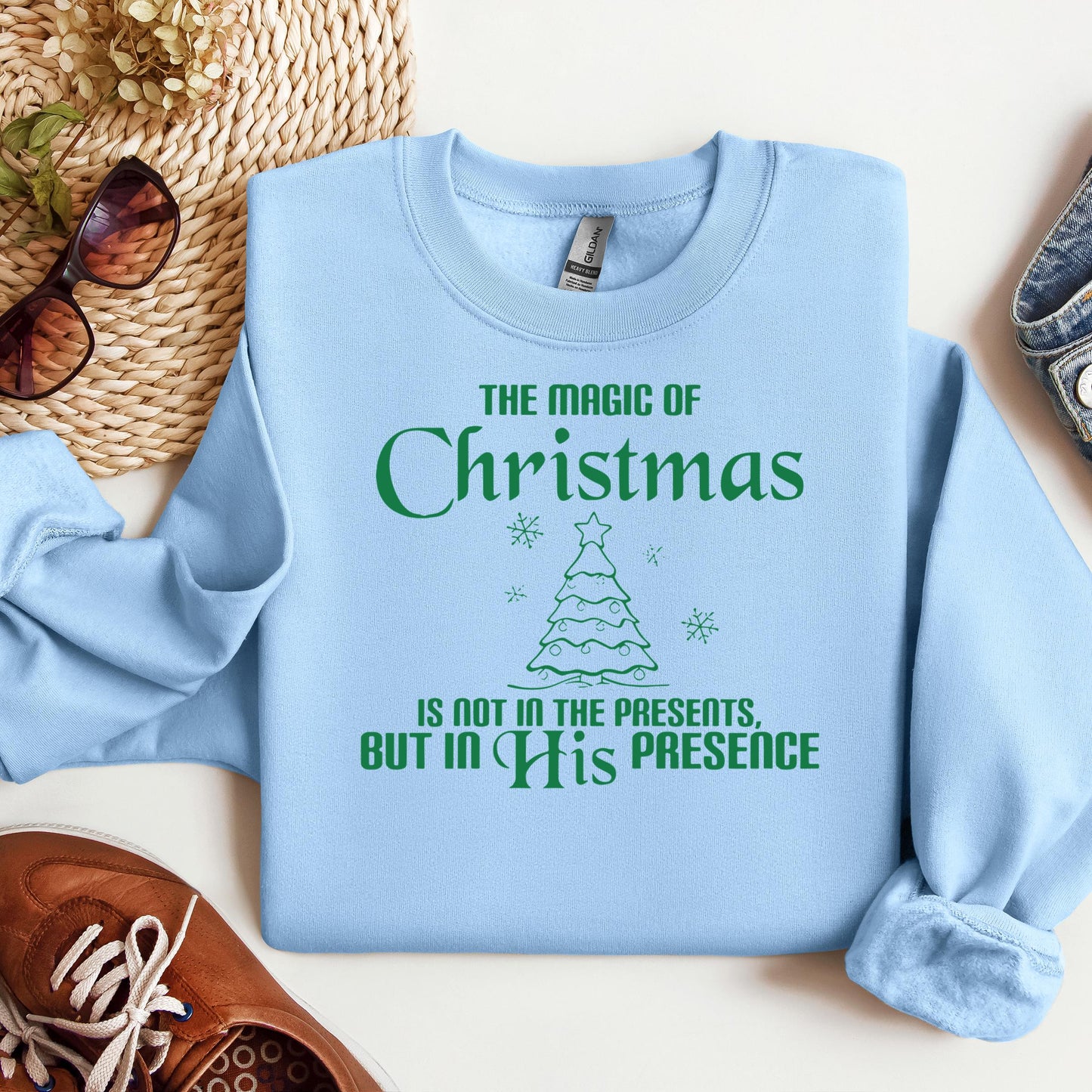 The Magic Of Christmas Is Not In The Presents But In His Presence