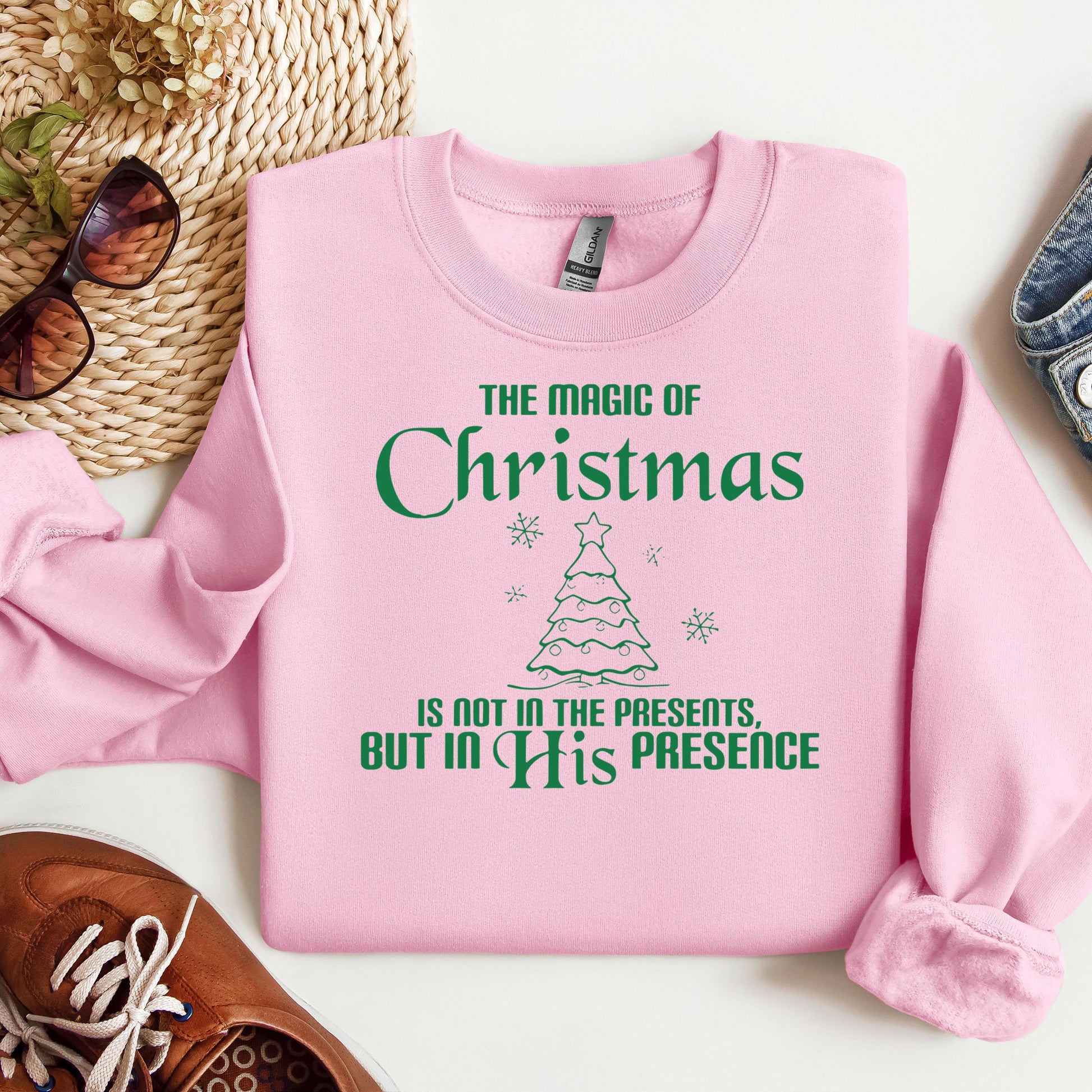 The Magic Of Christmas Is Not In The Presents But In His Presence