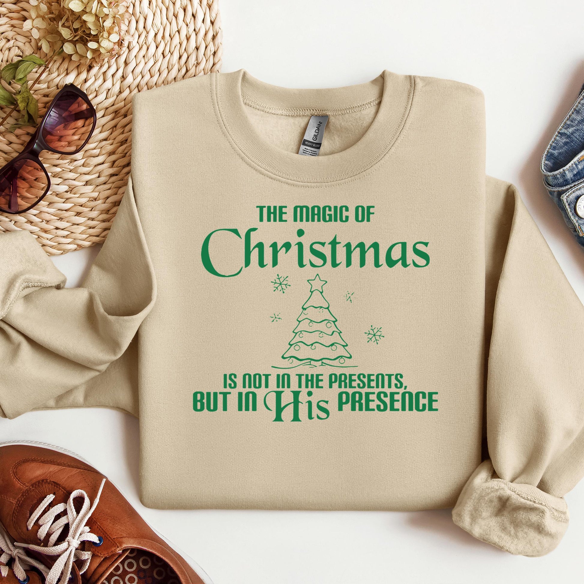 The Magic Of Christmas Is Not In The Presents But In His Presence