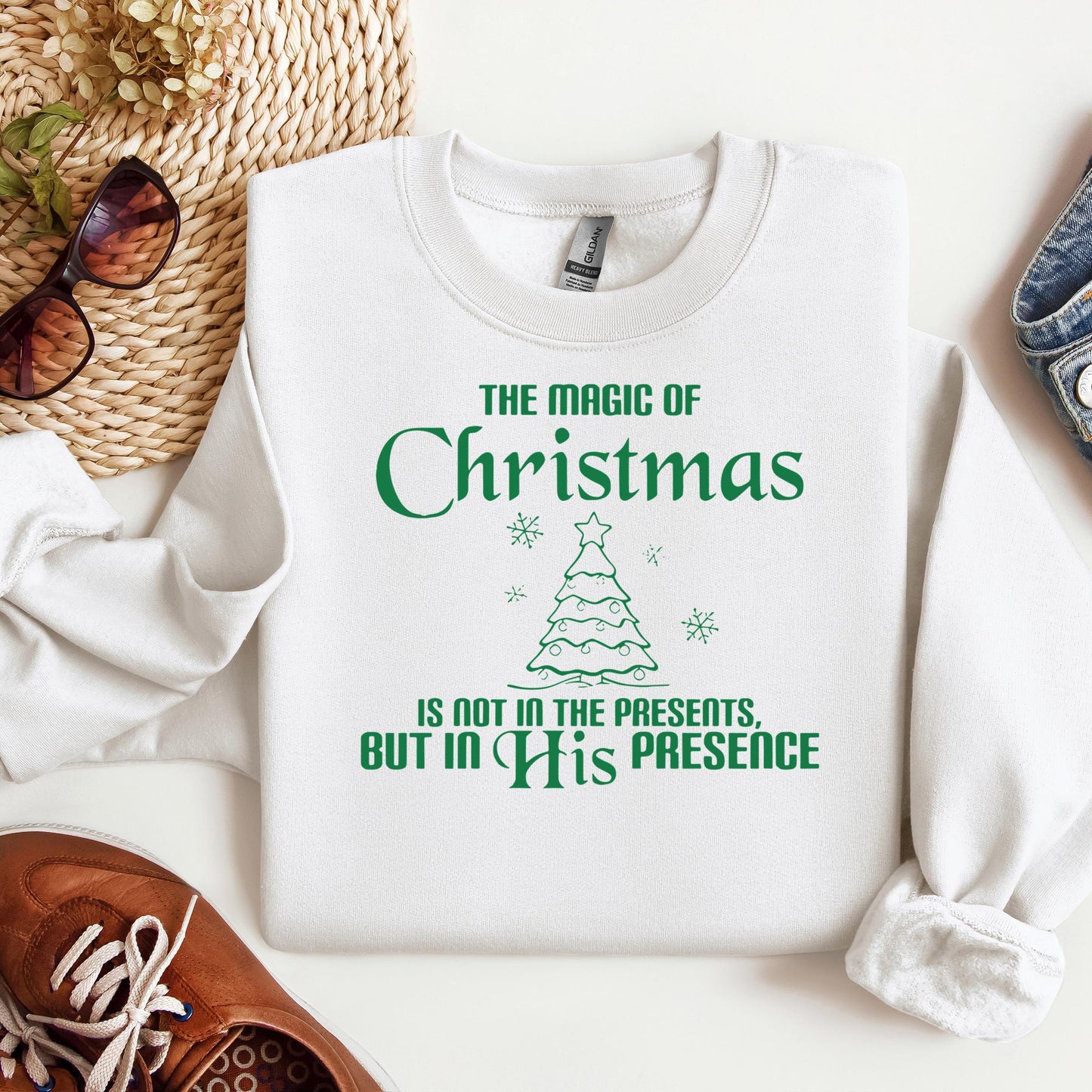 The Magic Of Christmas Is Not In The Presents But In His Presence