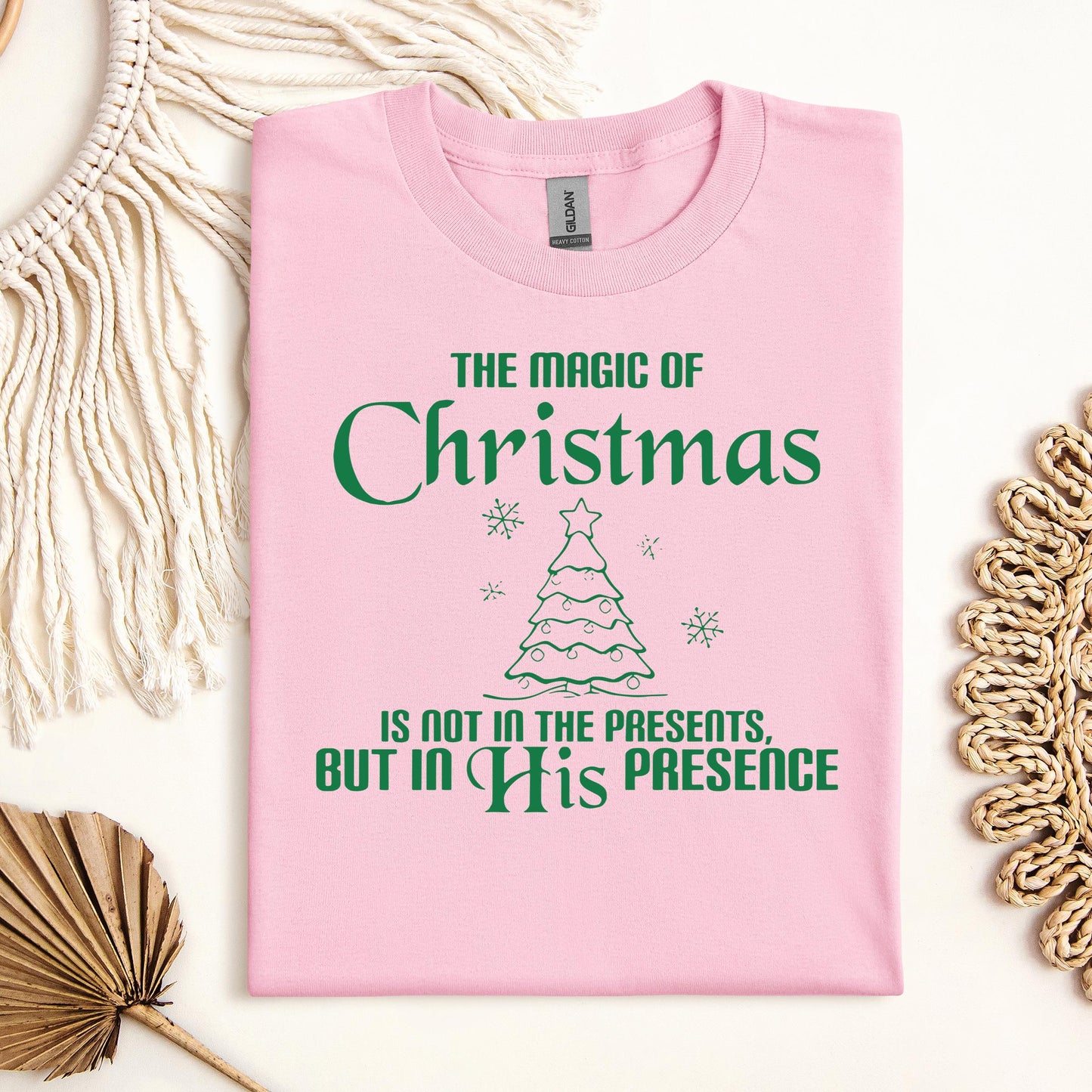 The Magic Of Christmas Is Not In The Presents But In His Presence