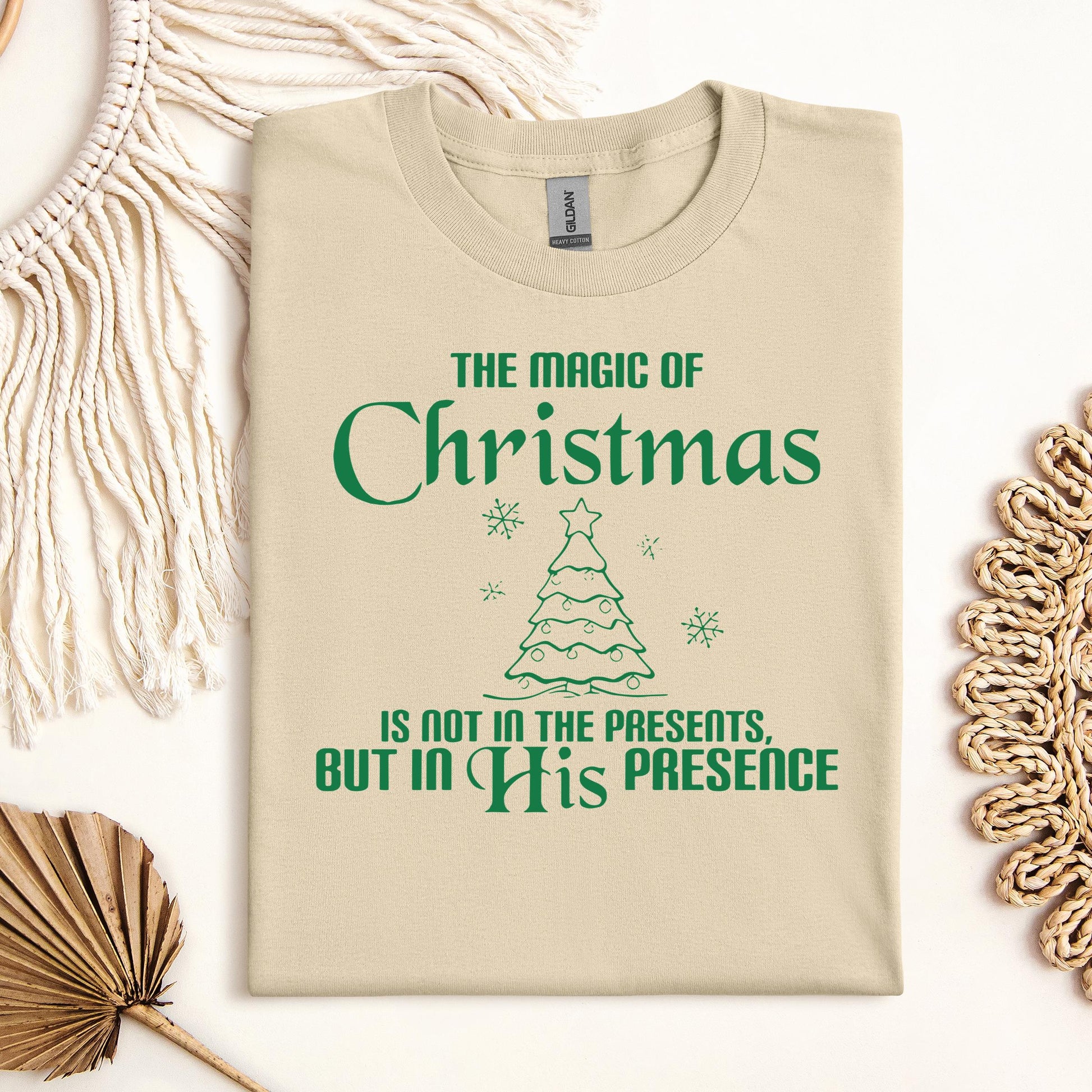 The Magic Of Christmas Is Not In The Presents But In His Presence