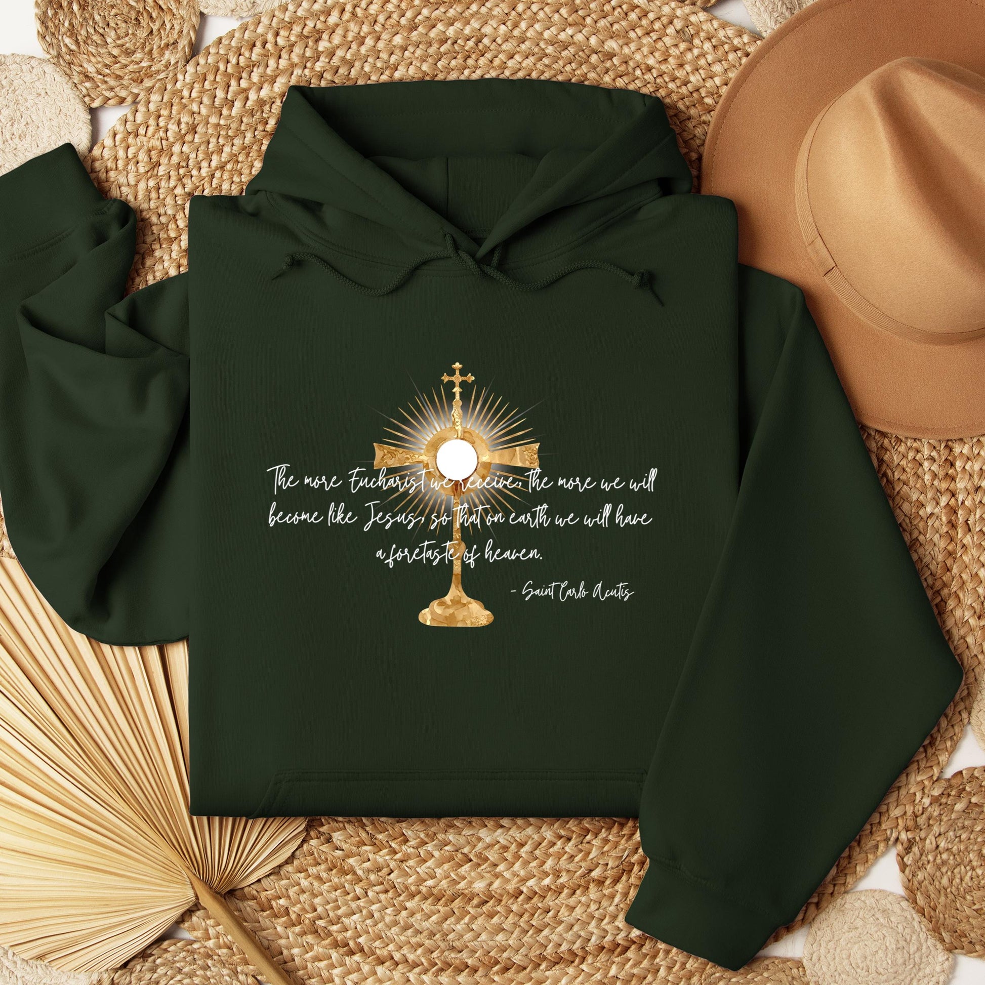 The More Eucharist We Receive The More We Will Become Like Jesus So That On Earth We Will Have A Foretaste Of Heaven