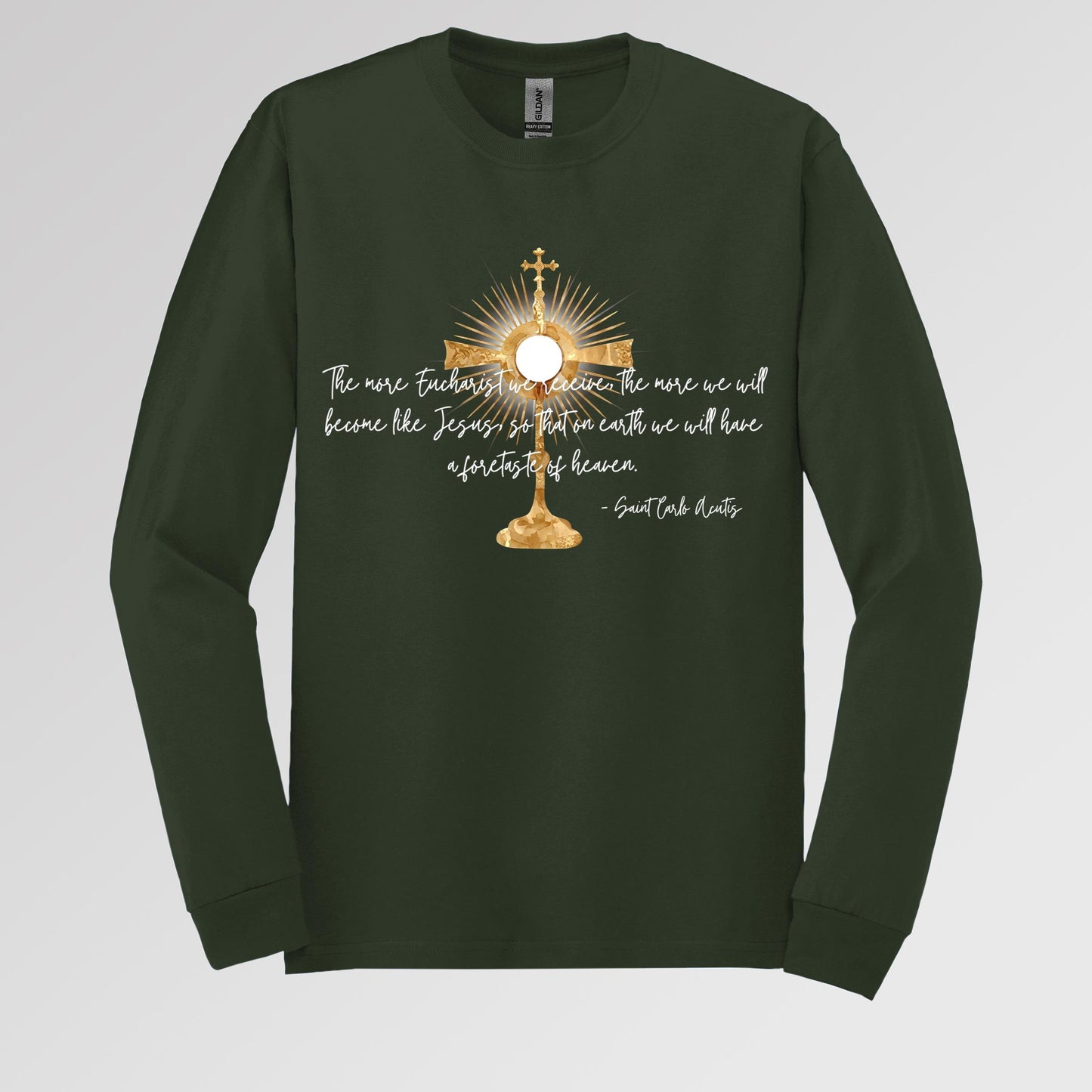 The More Eucharist We Receive The More We Will Become Like Jesus So That On Earth We Will Have A Foretaste Of Heaven