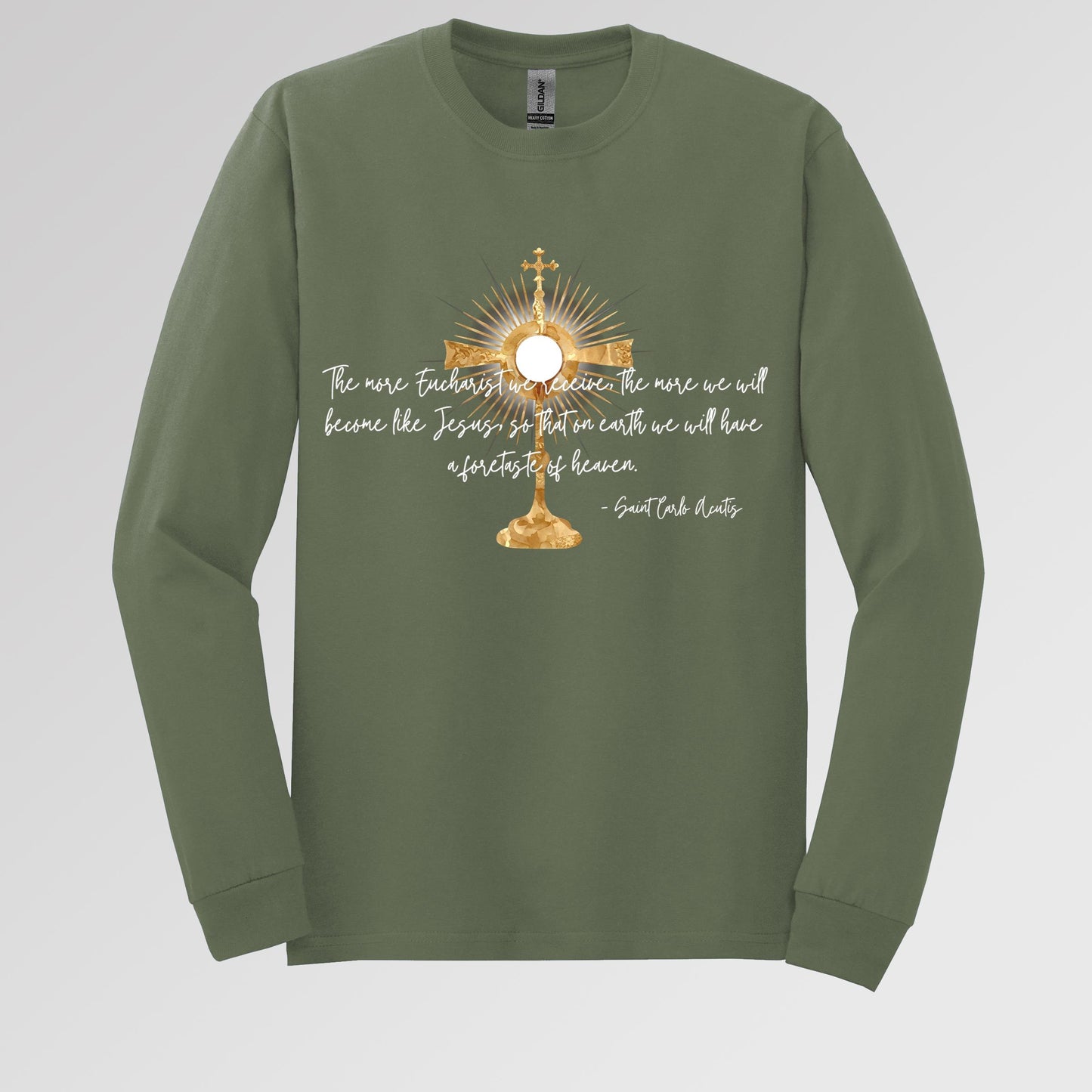 The More Eucharist We Receive The More We Will Become Like Jesus So That On Earth We Will Have A Foretaste Of Heaven