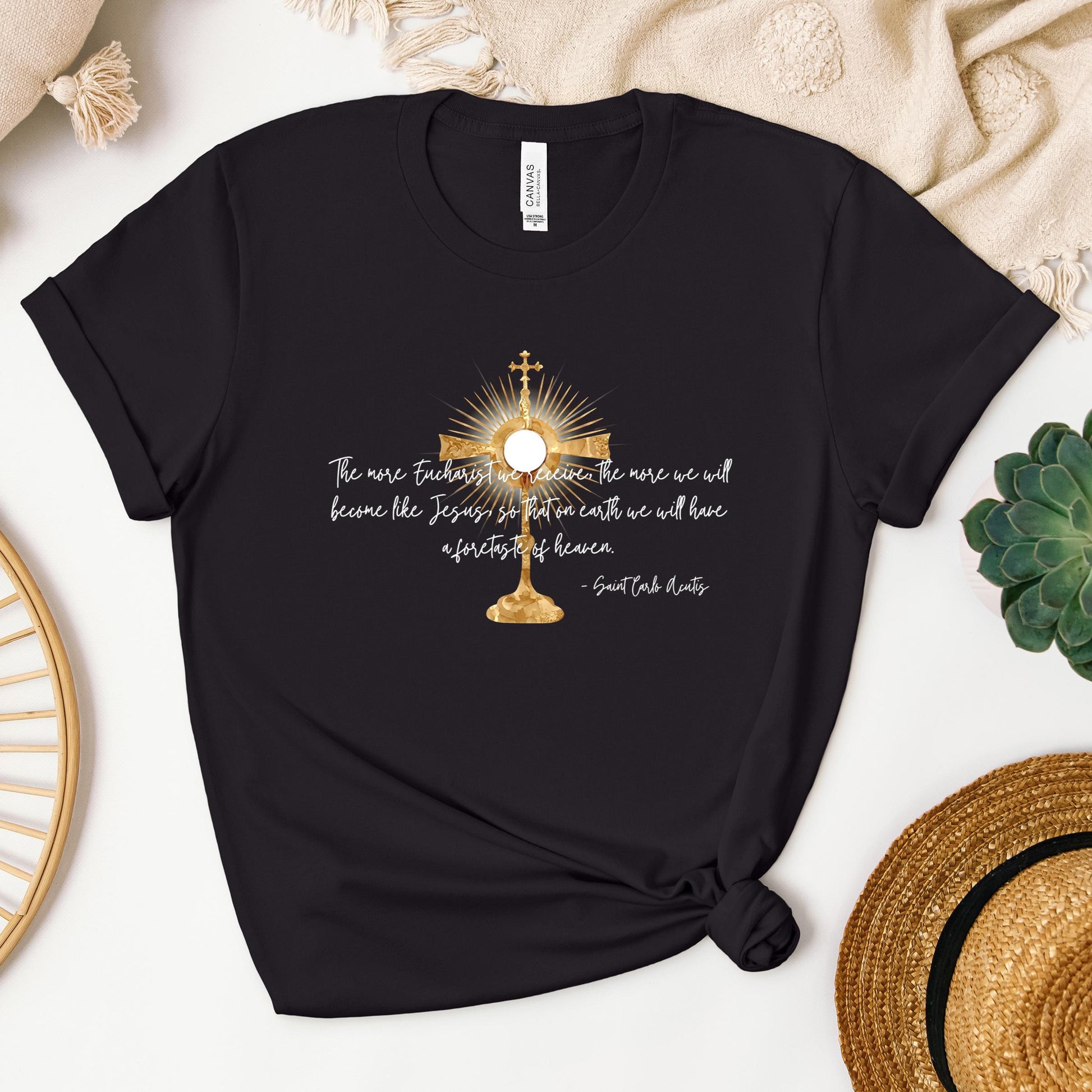 The More Eucharist We Receive The More We Will Become Like Jesus So That On Earth We Will Have A Foretaste Of Heaven