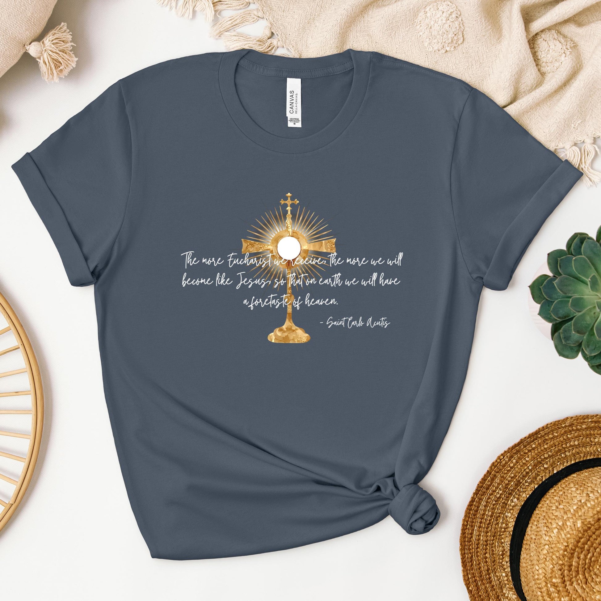 The More Eucharist We Receive The More We Will Become Like Jesus So That On Earth We Will Have A Foretaste Of Heaven