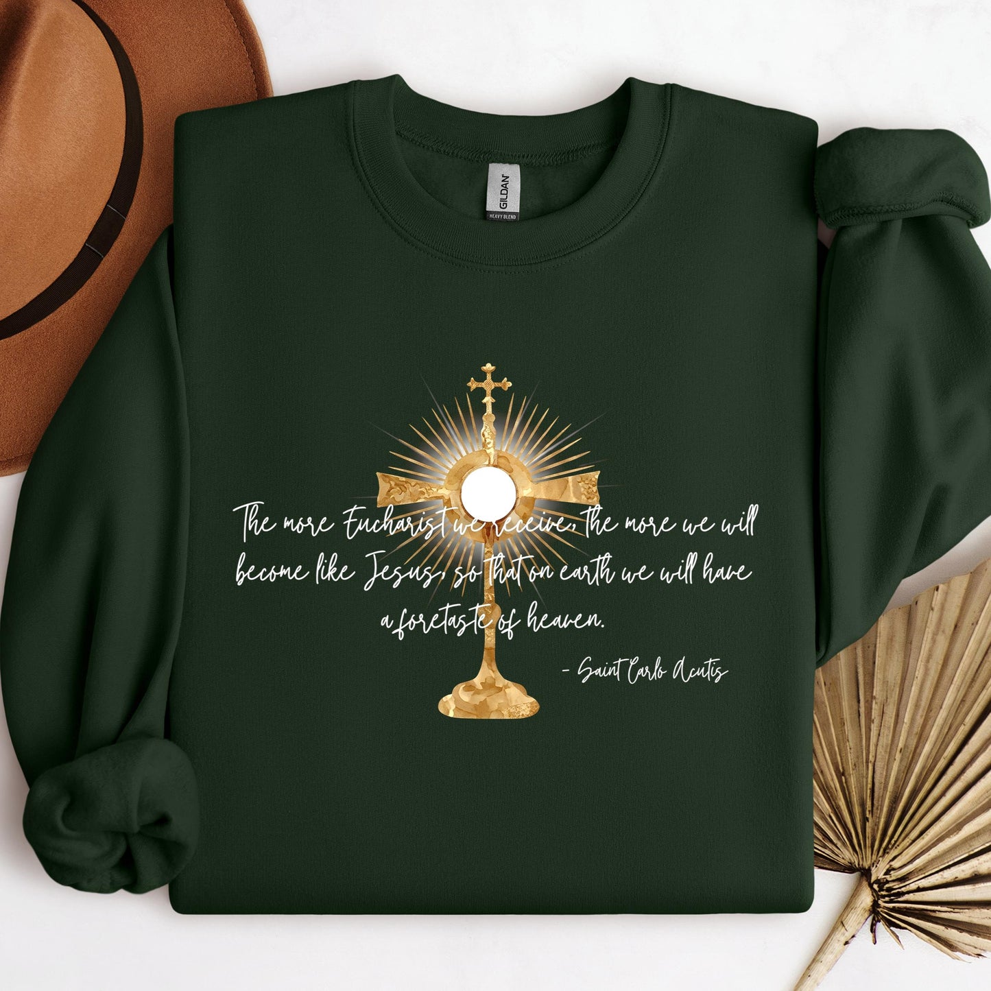 The More Eucharist We Receive The More We Will Become Like Jesus So That On Earth We Will Have A Foretaste Of Heaven