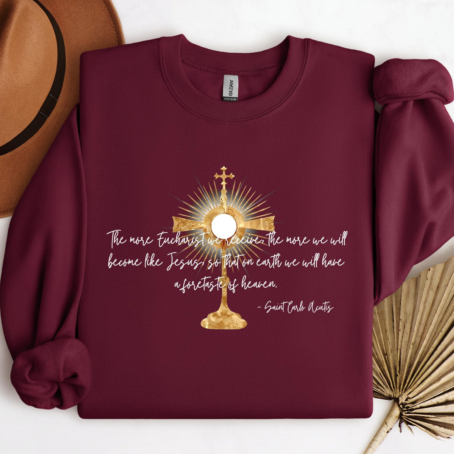 The More Eucharist We Receive The More We Will Become Like Jesus So That On Earth We Will Have A Foretaste Of Heaven