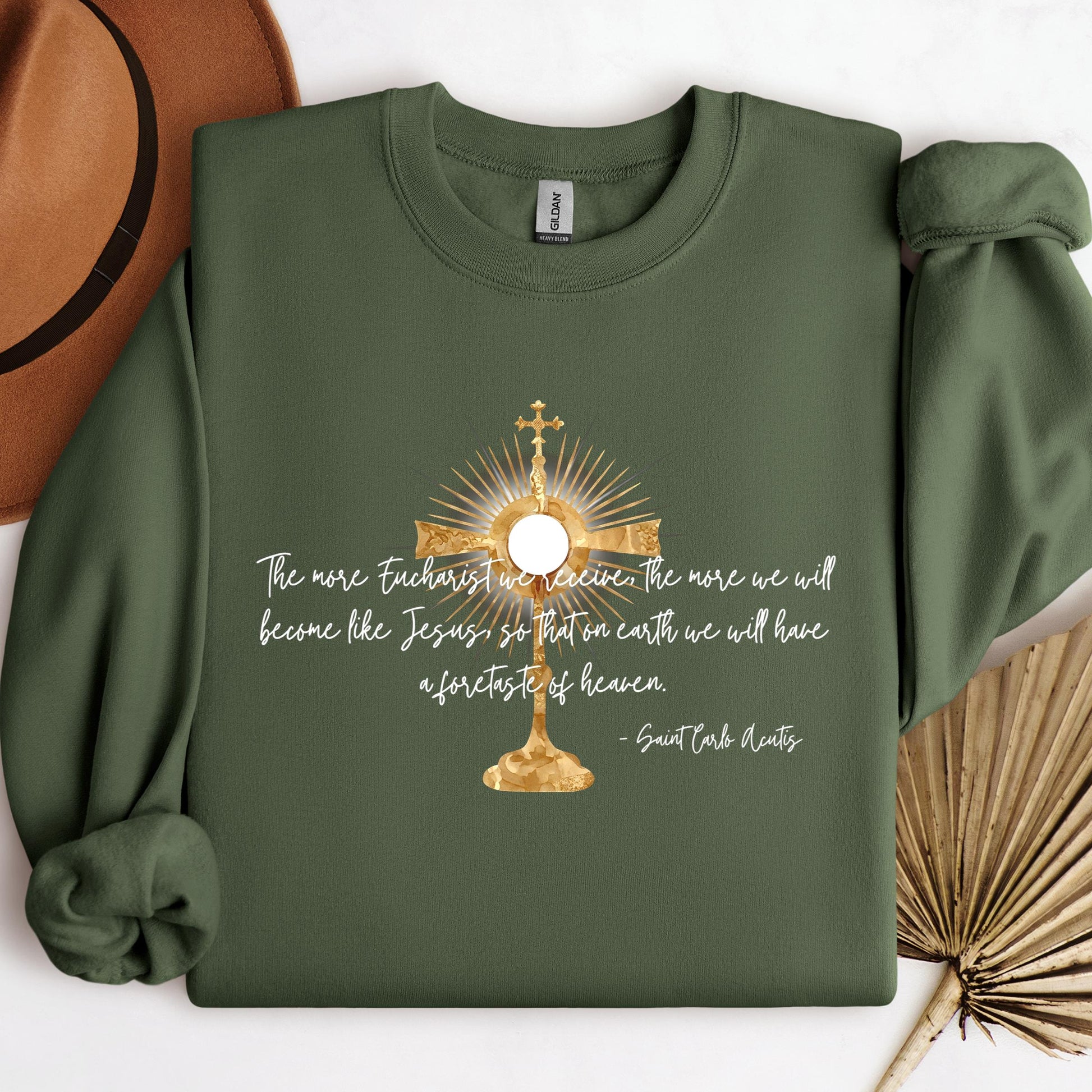 The More Eucharist We Receive The More We Will Become Like Jesus So That On Earth We Will Have A Foretaste Of Heaven