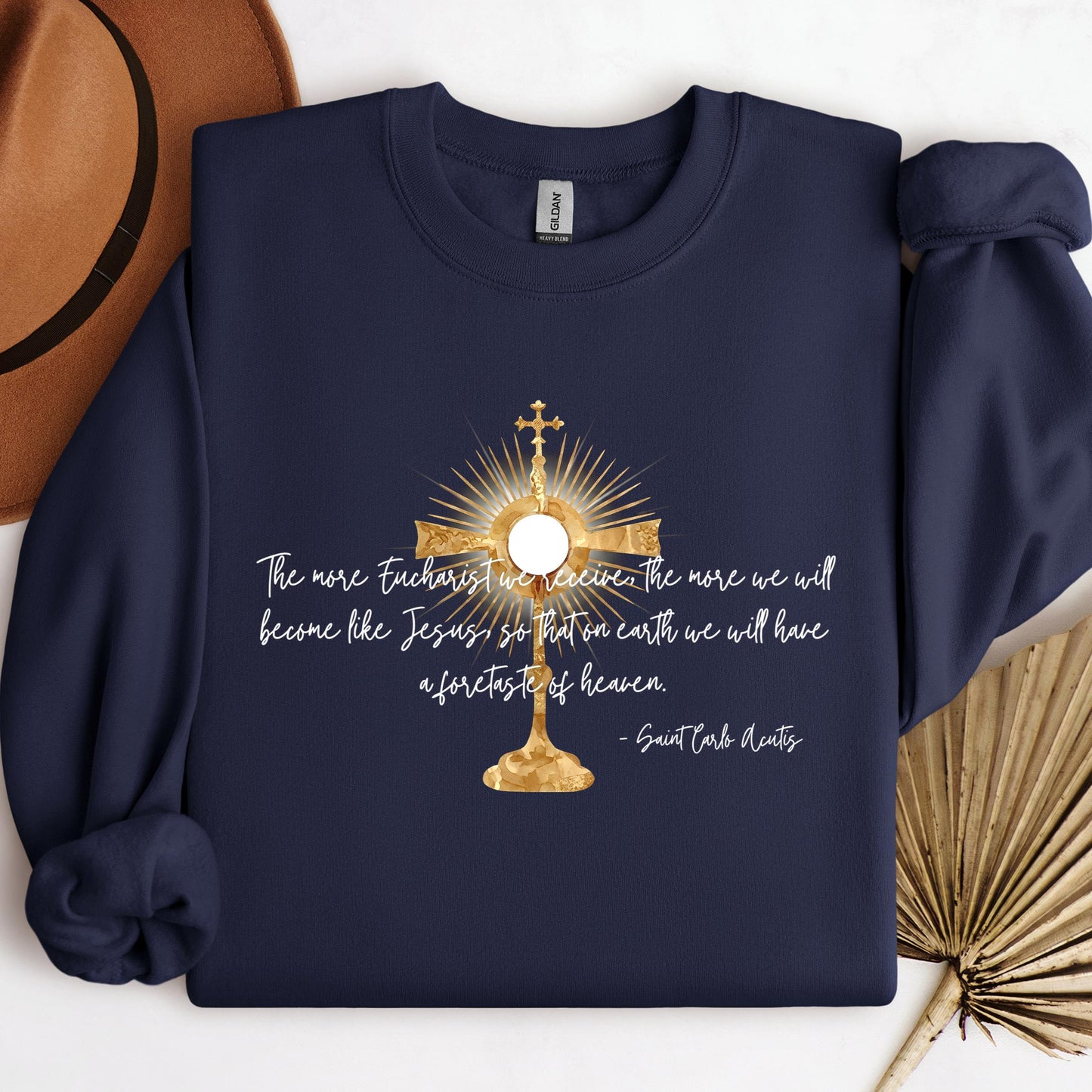 The More Eucharist We Receive The More We Will Become Like Jesus So That On Earth We Will Have A Foretaste Of Heaven
