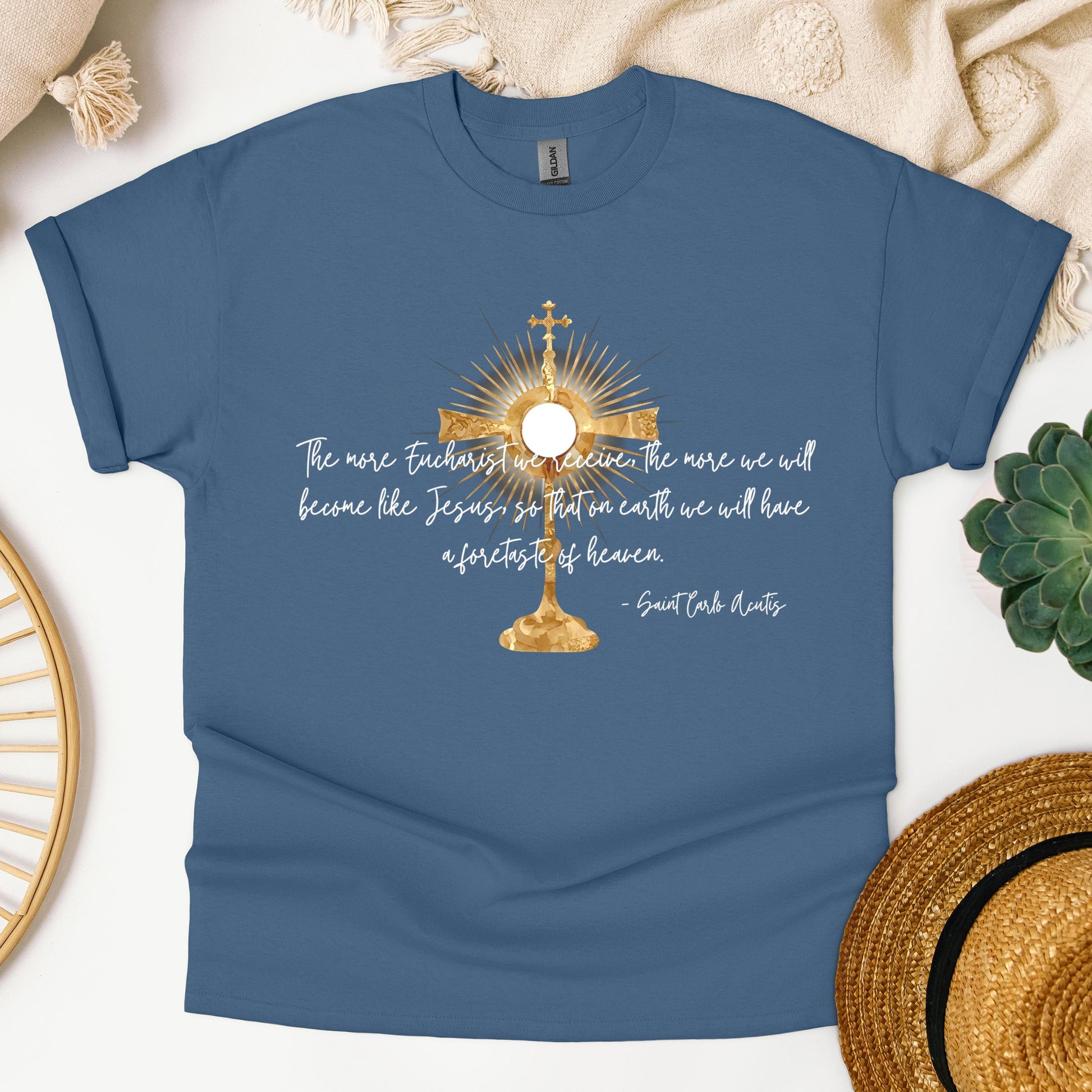 The More Eucharist We Receive The More We Will Become Like Jesus So That On Earth We Will Have A Foretaste Of Heaven